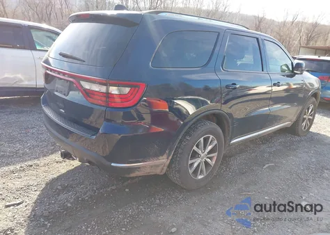 2016 Dodge Durango Limited from USA, damaged, VIN 1C4RDJDGXGC433150